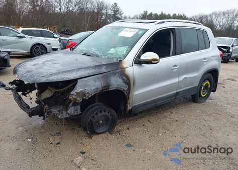 2012 Volkswagen Tiguan Se from USA, damaged, VIN WVGBV7AXXCW609673